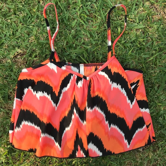 Colorful Cropped Tank Top - Picture 6 of 6